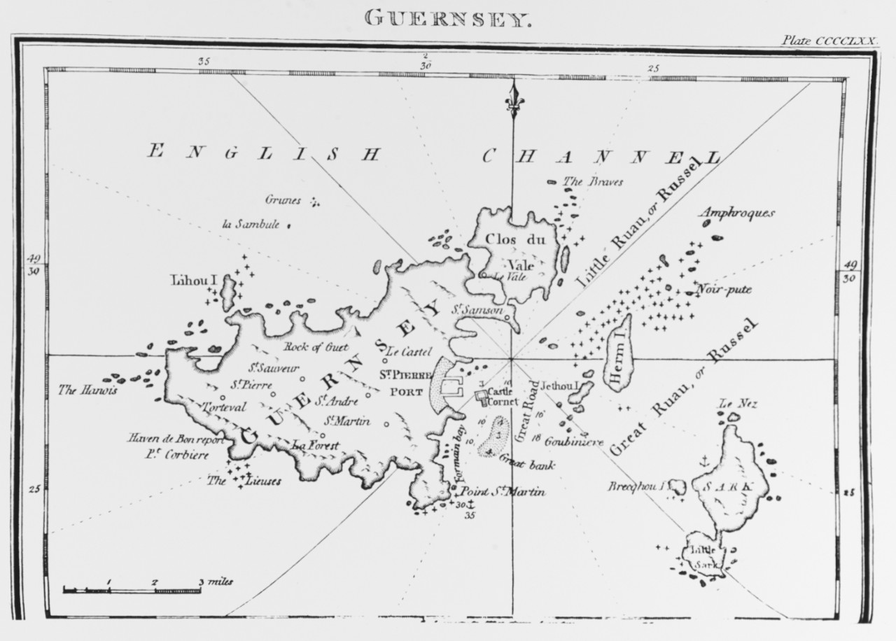 Guernsey Island, English Channel