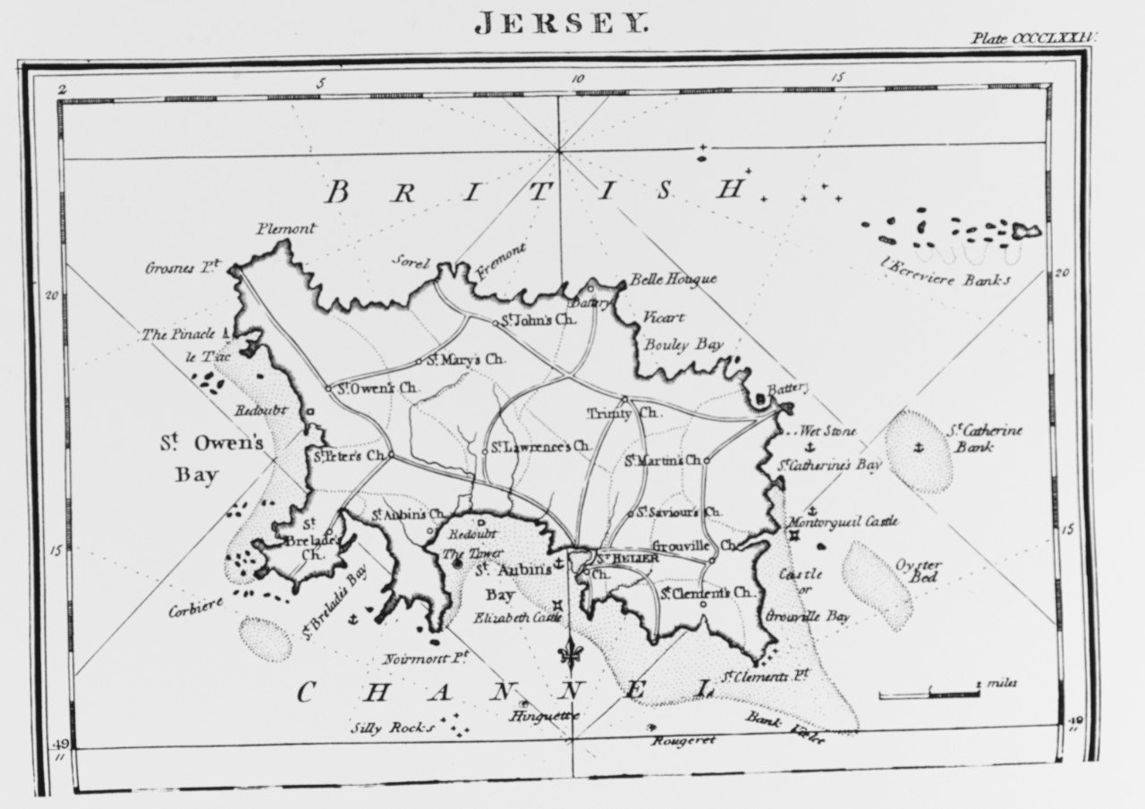 Jersey Island, in the English Channel