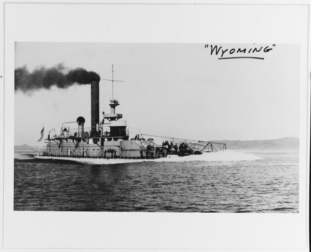 Photo #: NH 75118  USS Wyoming