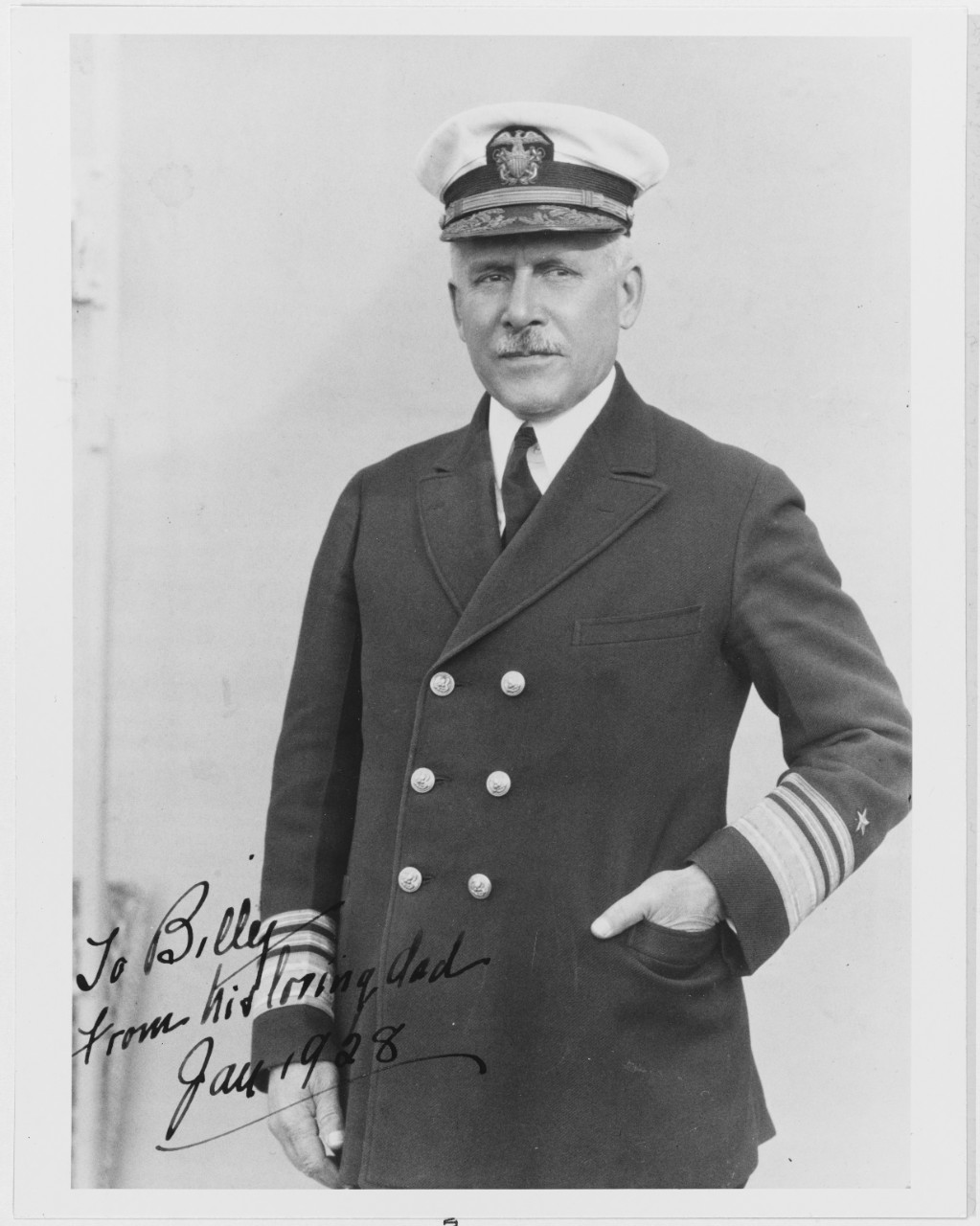 Portrait of Vice Admiral William V. Pratt, USN