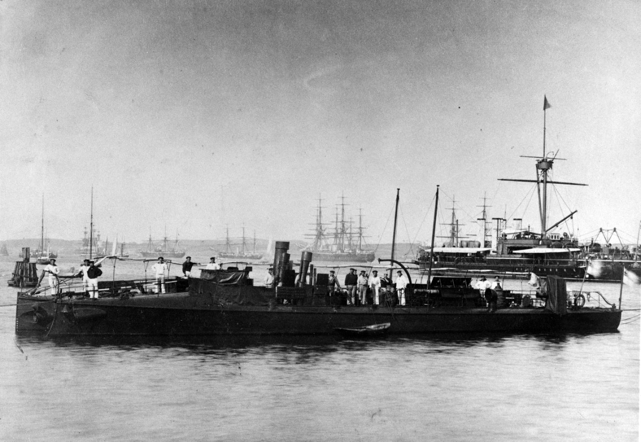 German 'Schuetze' class ship (German torpedo boat, 1882-1900/1908)