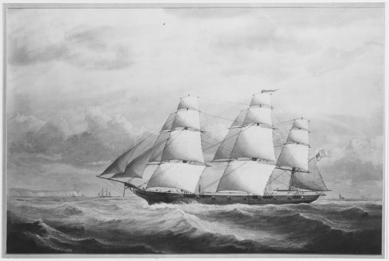 CAMELION II resembles a steam sloop of the CONTOOCOOK class, built during the later 1860s