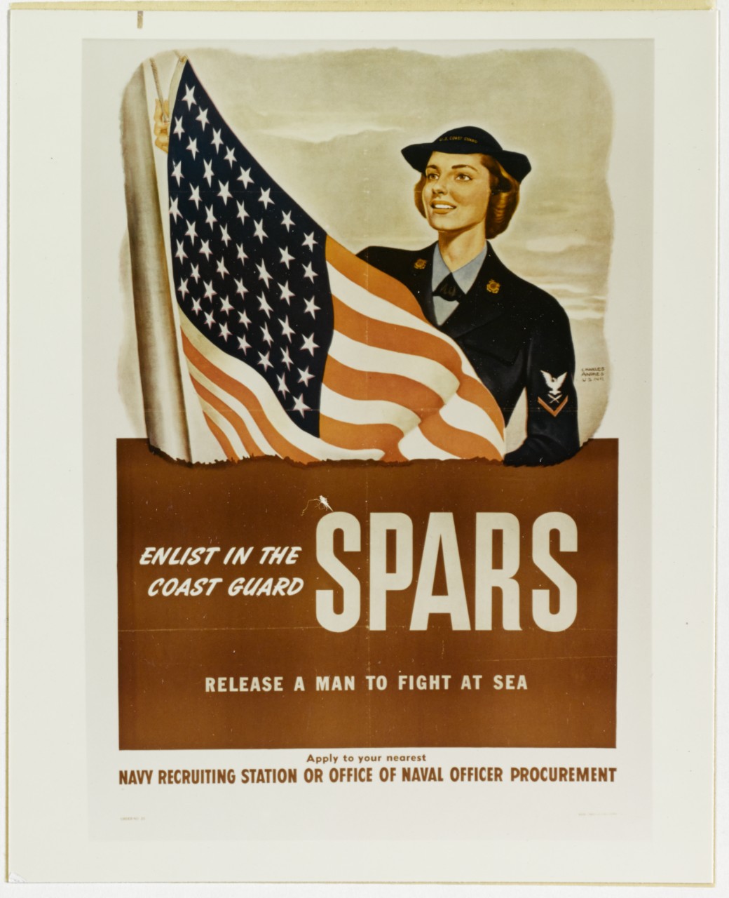 SPARS recruiting poster
