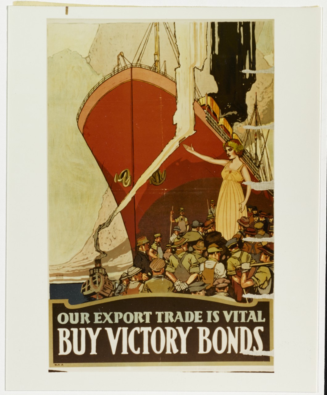 World War I bond poster