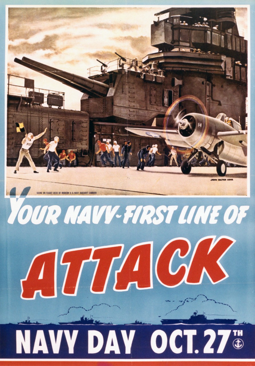 Navy Day poster, October 27, 1942