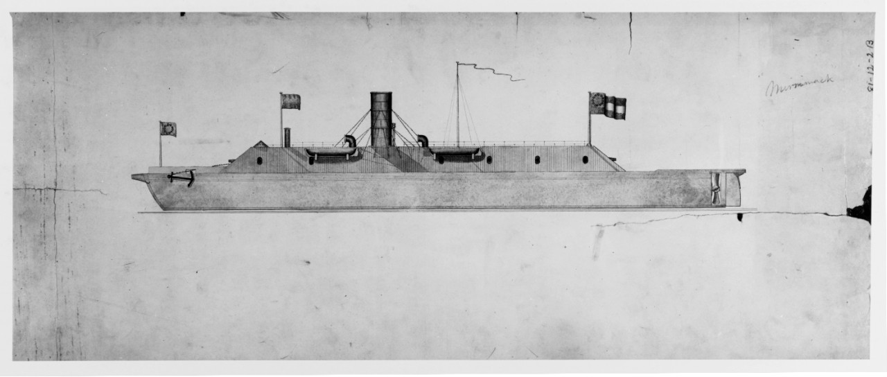 Photo #: NH 76386  CSS Virginia (1862-1862)