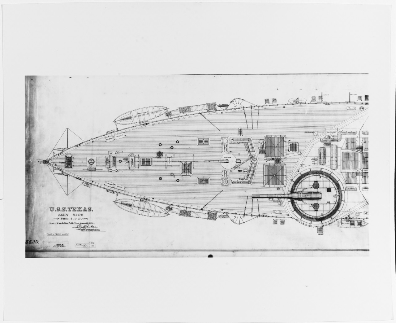 USS TEXAS, 1895-1911