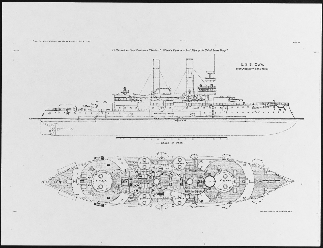 USS IOWA (BB-4)