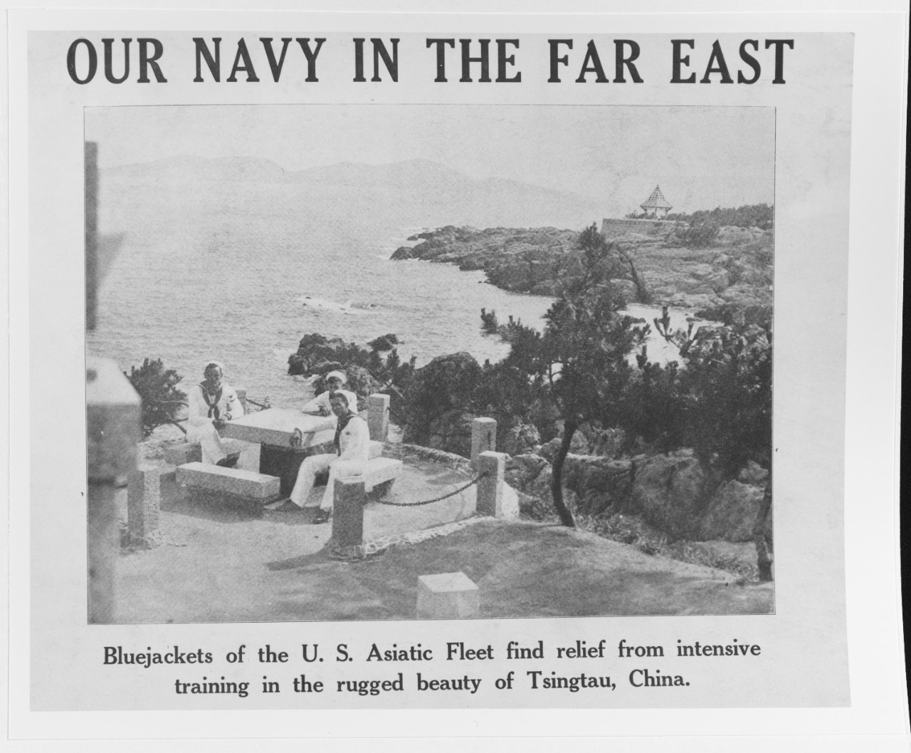 Recruiting poster:  Our Navy in the Far East