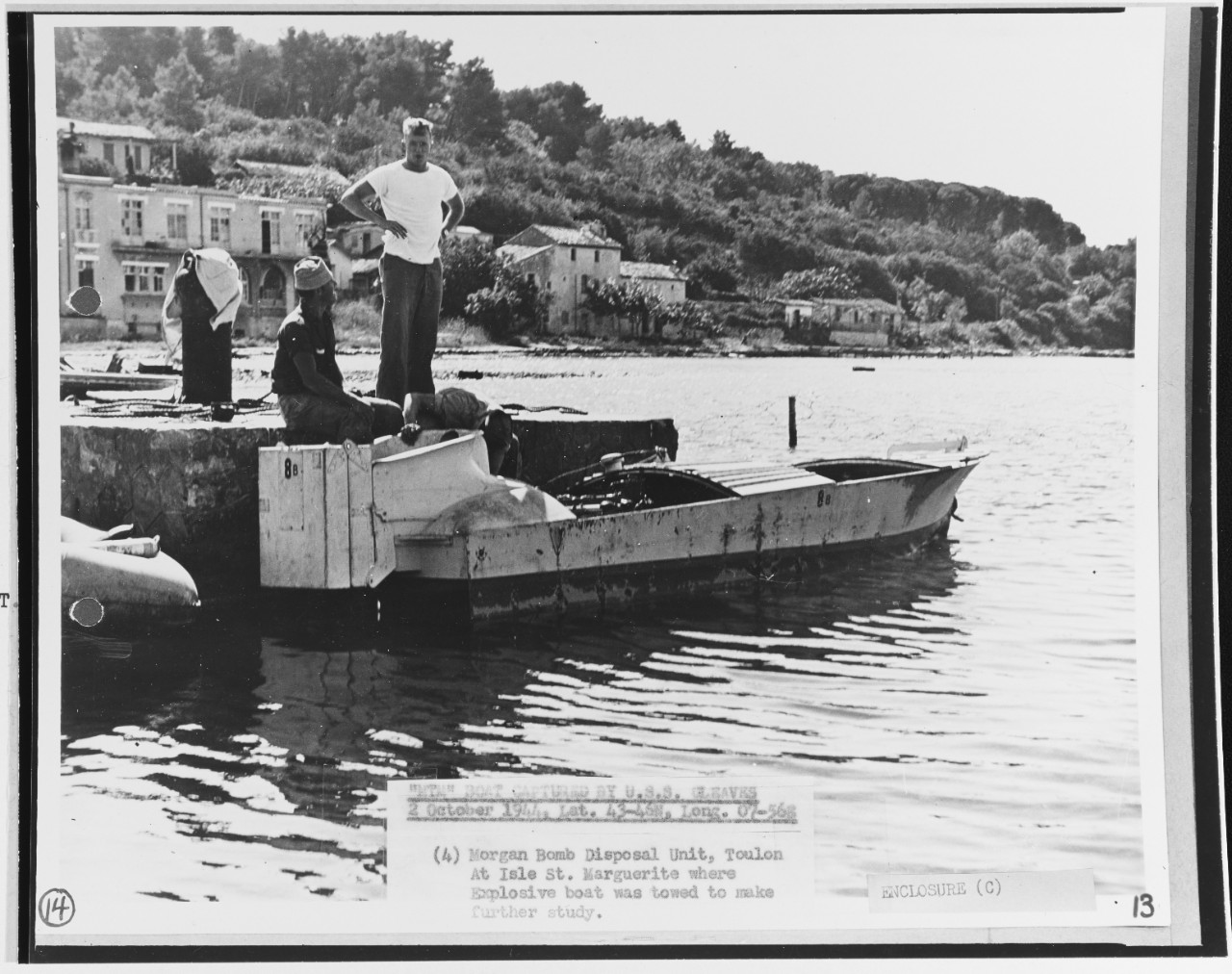 Italian "MTM" Explosive Motor Boat
