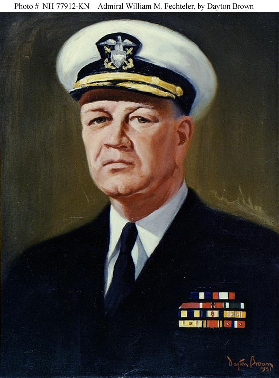 Photo #: NH 77912-KN Admiral William M. Fechteler, USN