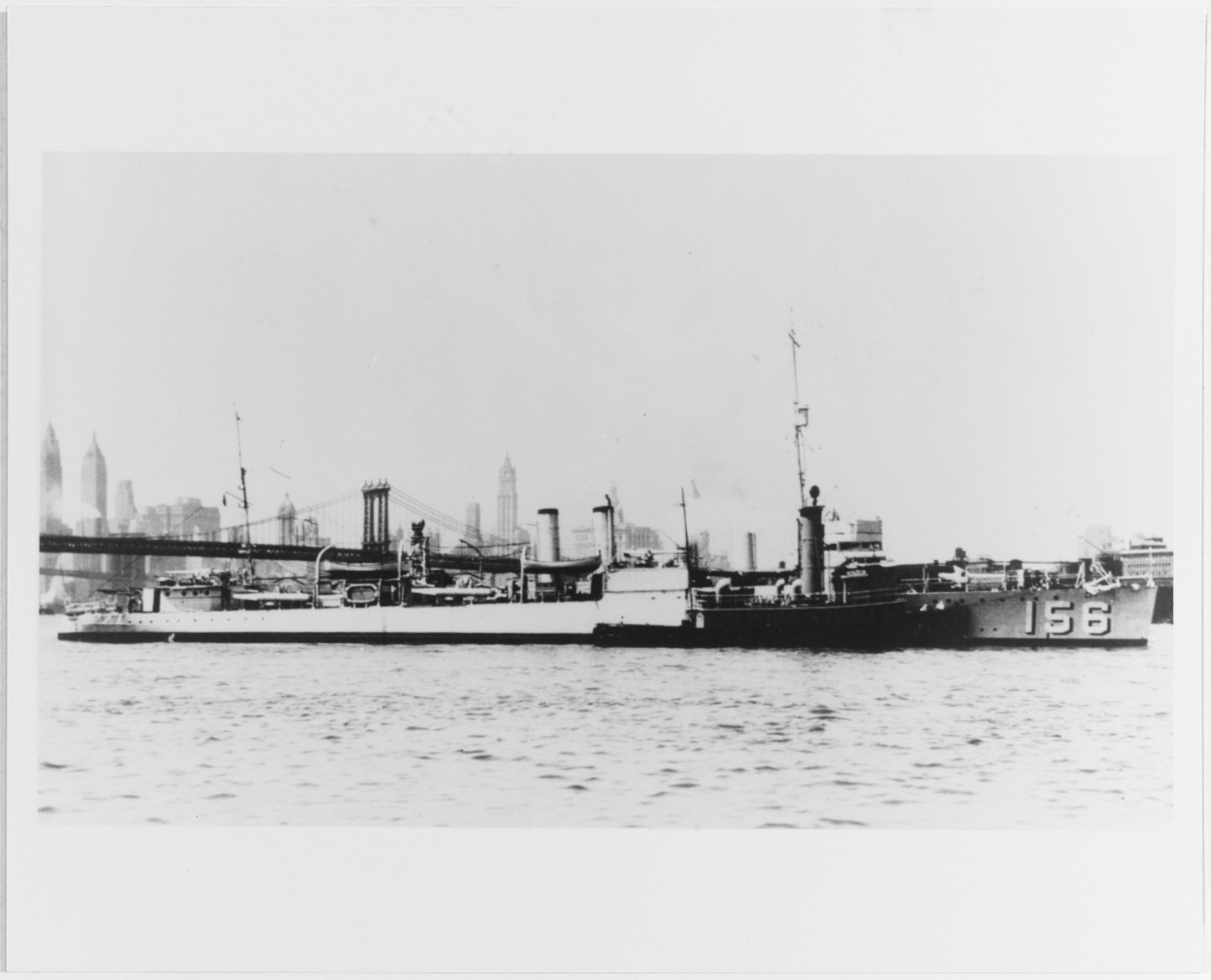 USS J. FRED TALBOTT (DD-156)