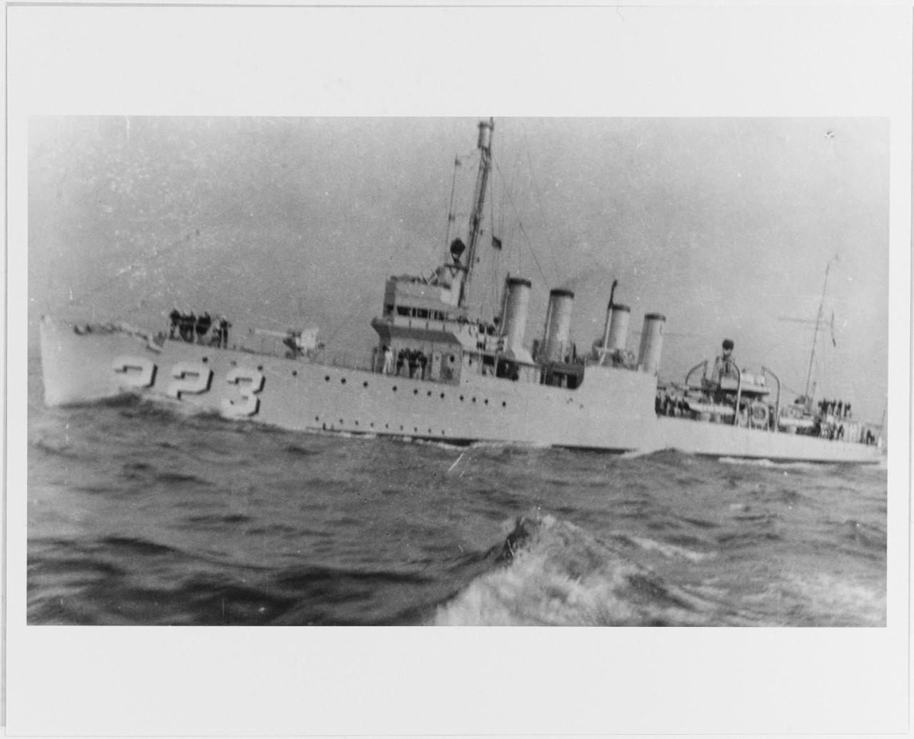 USS McCORMICK (DD-223)