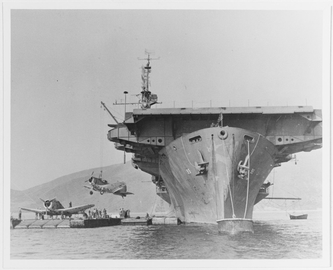 Photo # NH 78142  USS Bismarck Sea