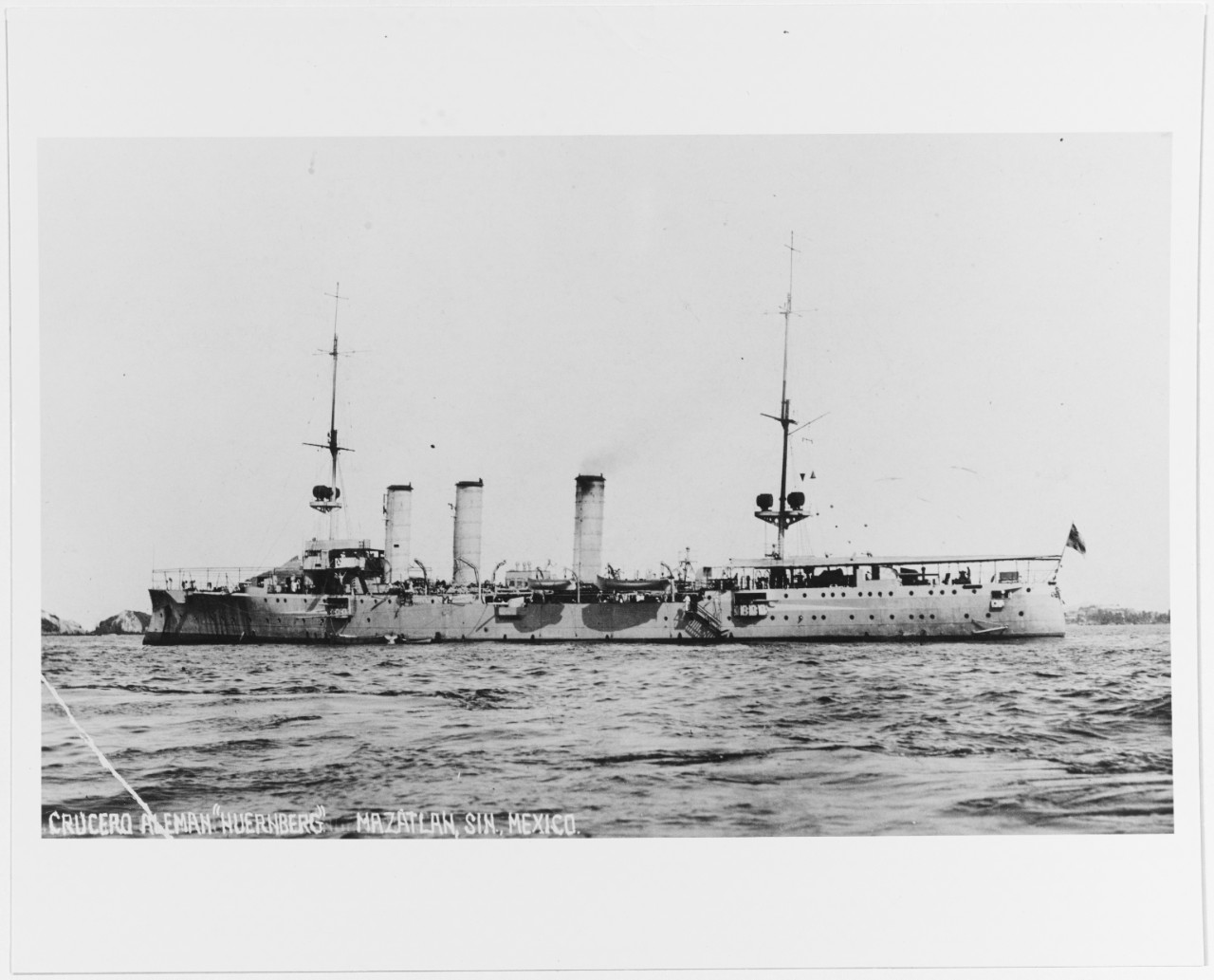SMS NUERNBERG (German cruiser, 1906)