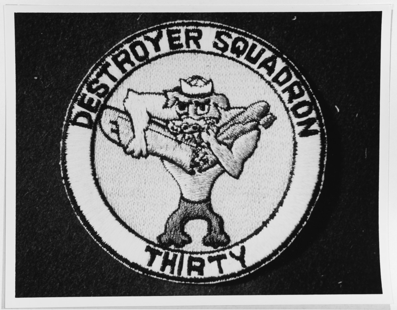 Insignia:  Destroyer Squadron Thirty