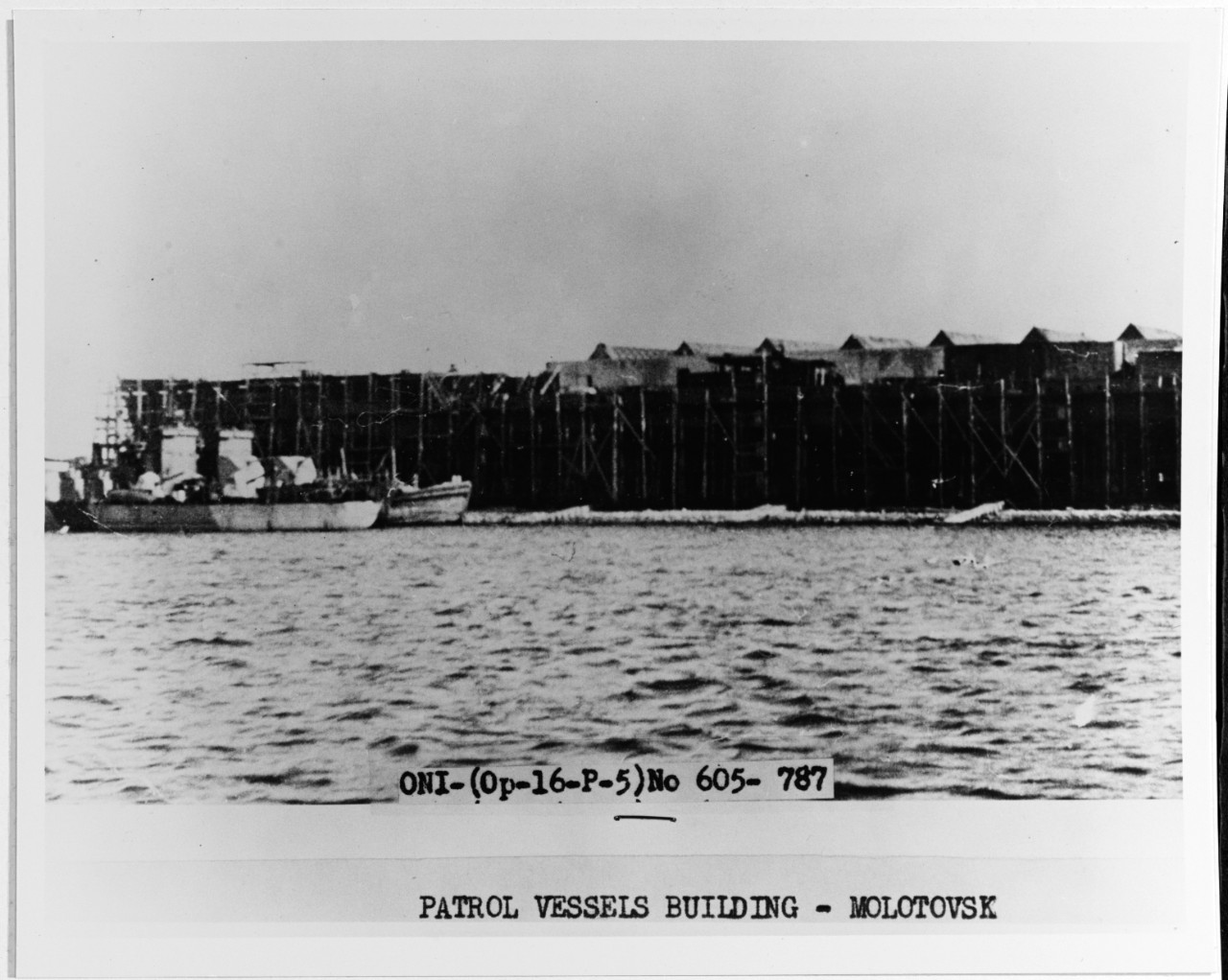Molotovsk Navy Yard, U.S.S.R.