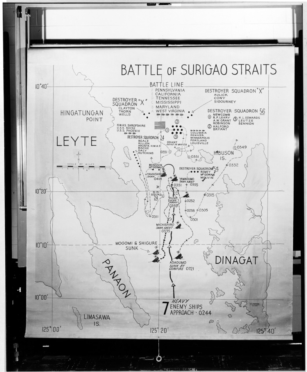 Battle of Surigao Strait, 25 October 1944.