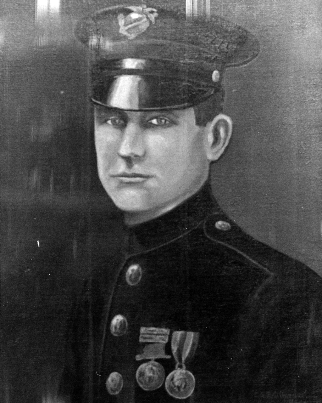 Sergeant Fred W. Stockham, USMC