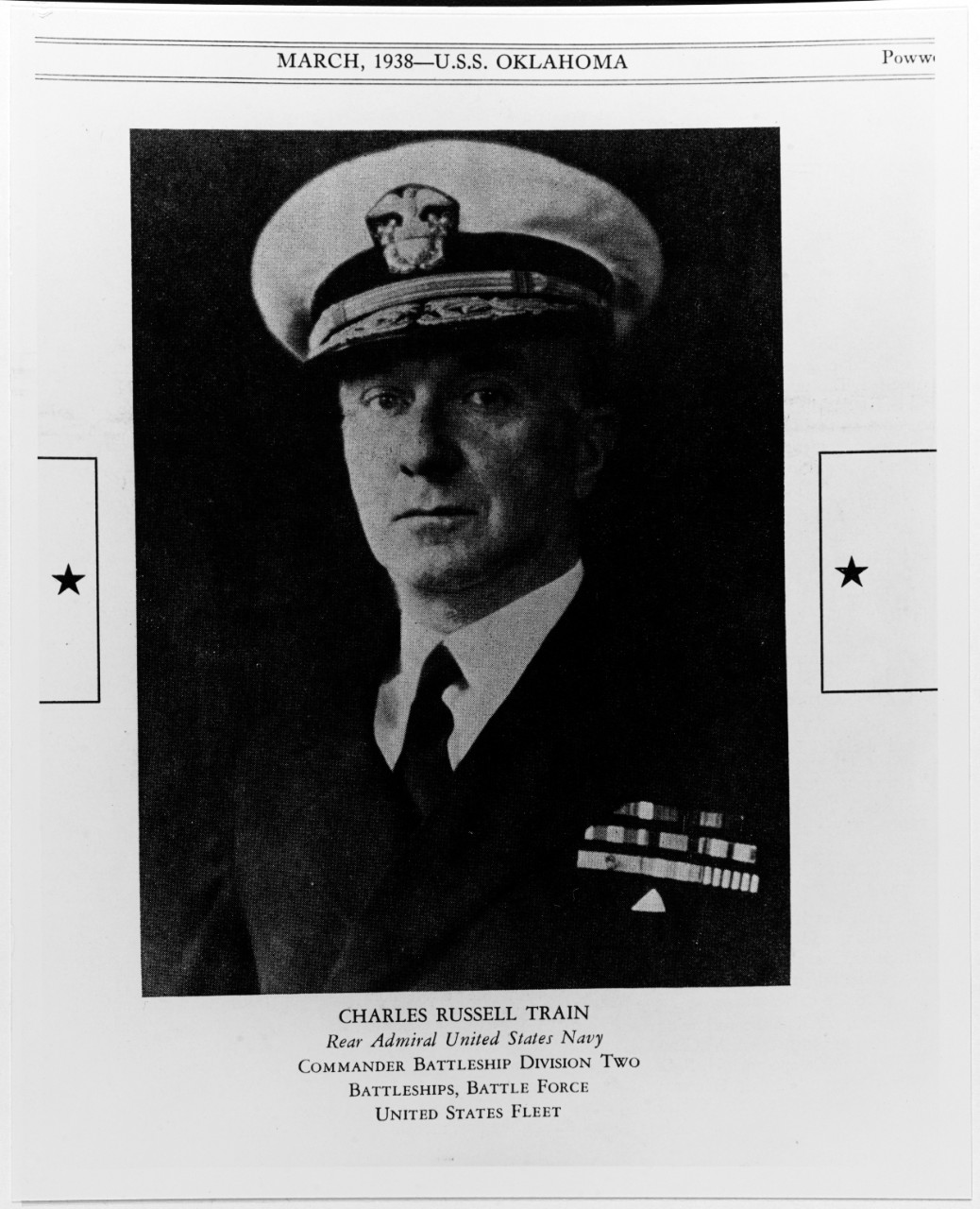Rear Admiral Charles Russell Train, USN