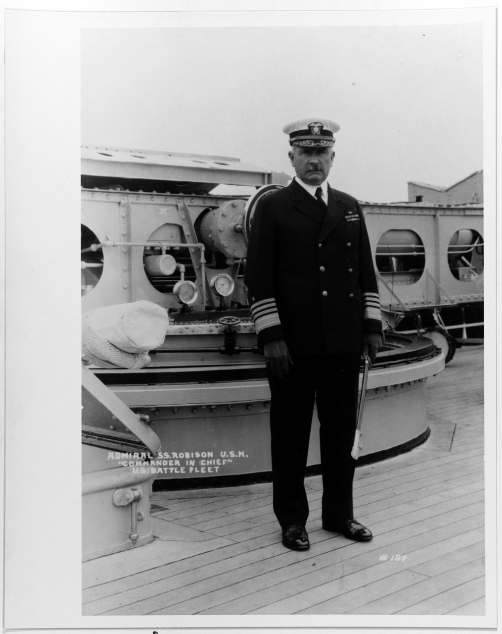 Admiral S. S. Robison, USN
