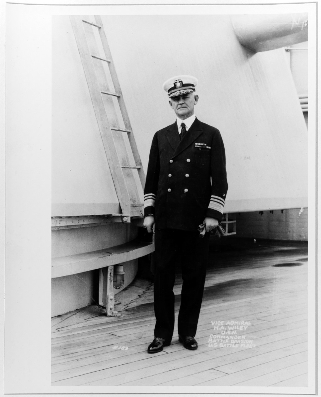 Vice Admiral H. A. Wiley, USN