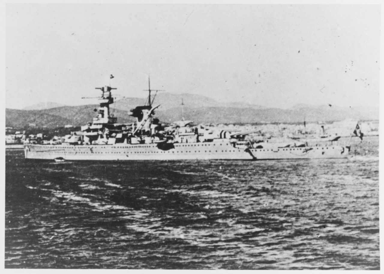 DEUTSCHLAND (German Pocket Battleship, 1931)