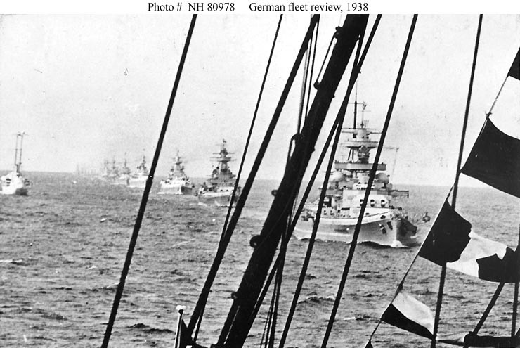 Photo #: NH 80978  German Naval Review, August 1938