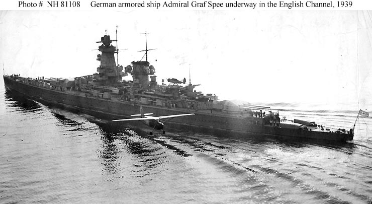 Photo #: NH 81108  Admiral Graf Spee