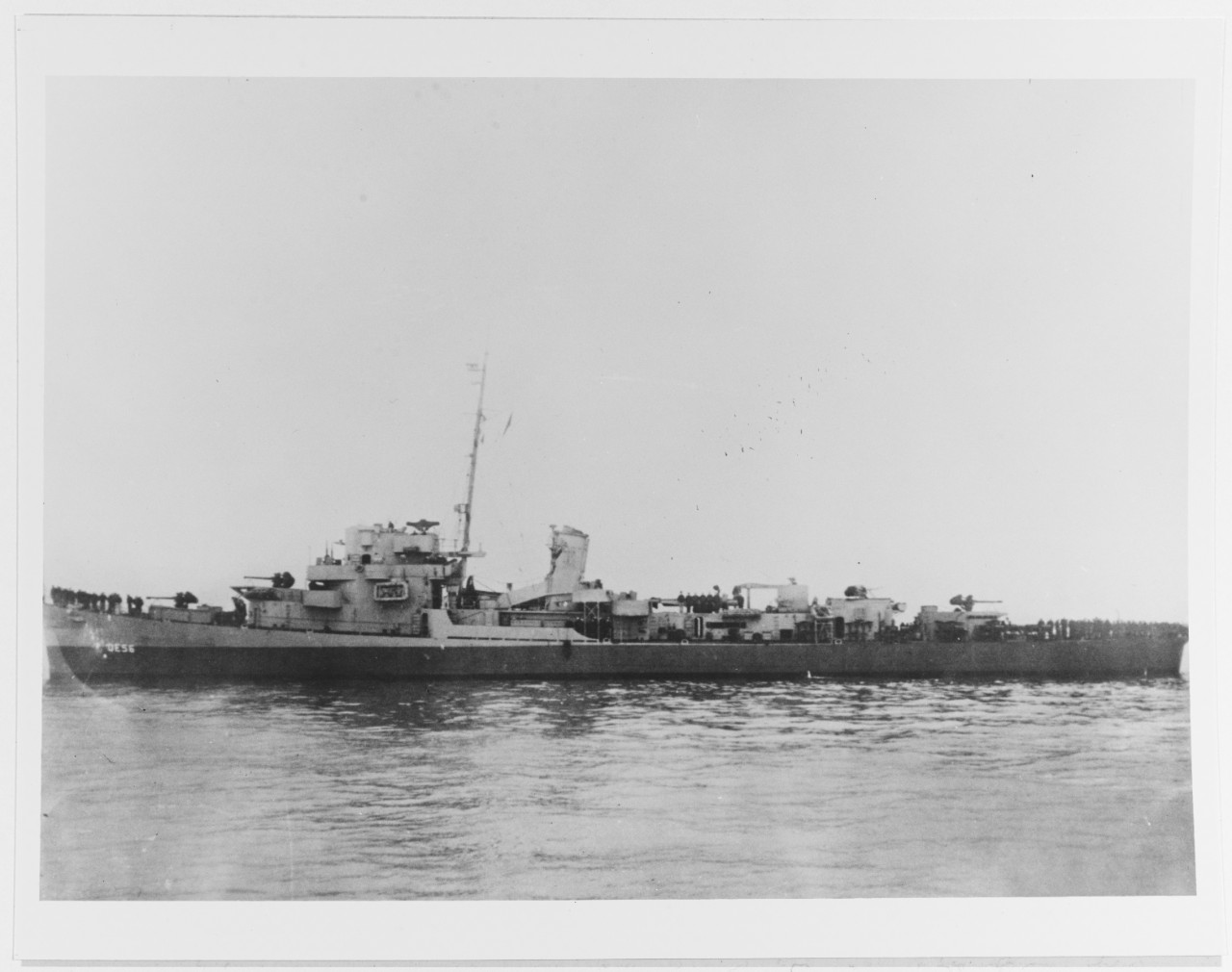 Photo #: NH 81342  USS Donnell