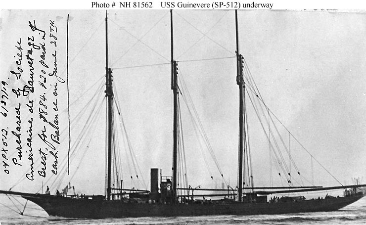 Photo #: NH 81562  USS Guinevere