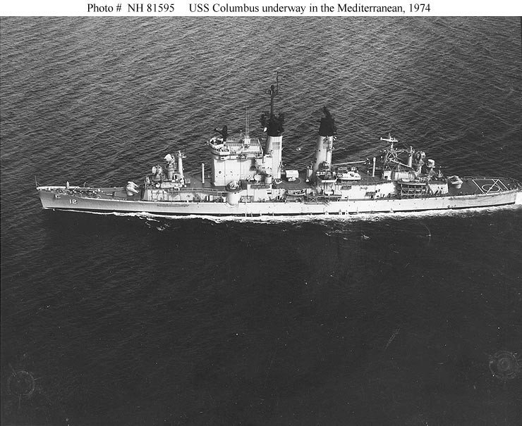 Photo #: NH 81595  USS Columbus (CG-12)