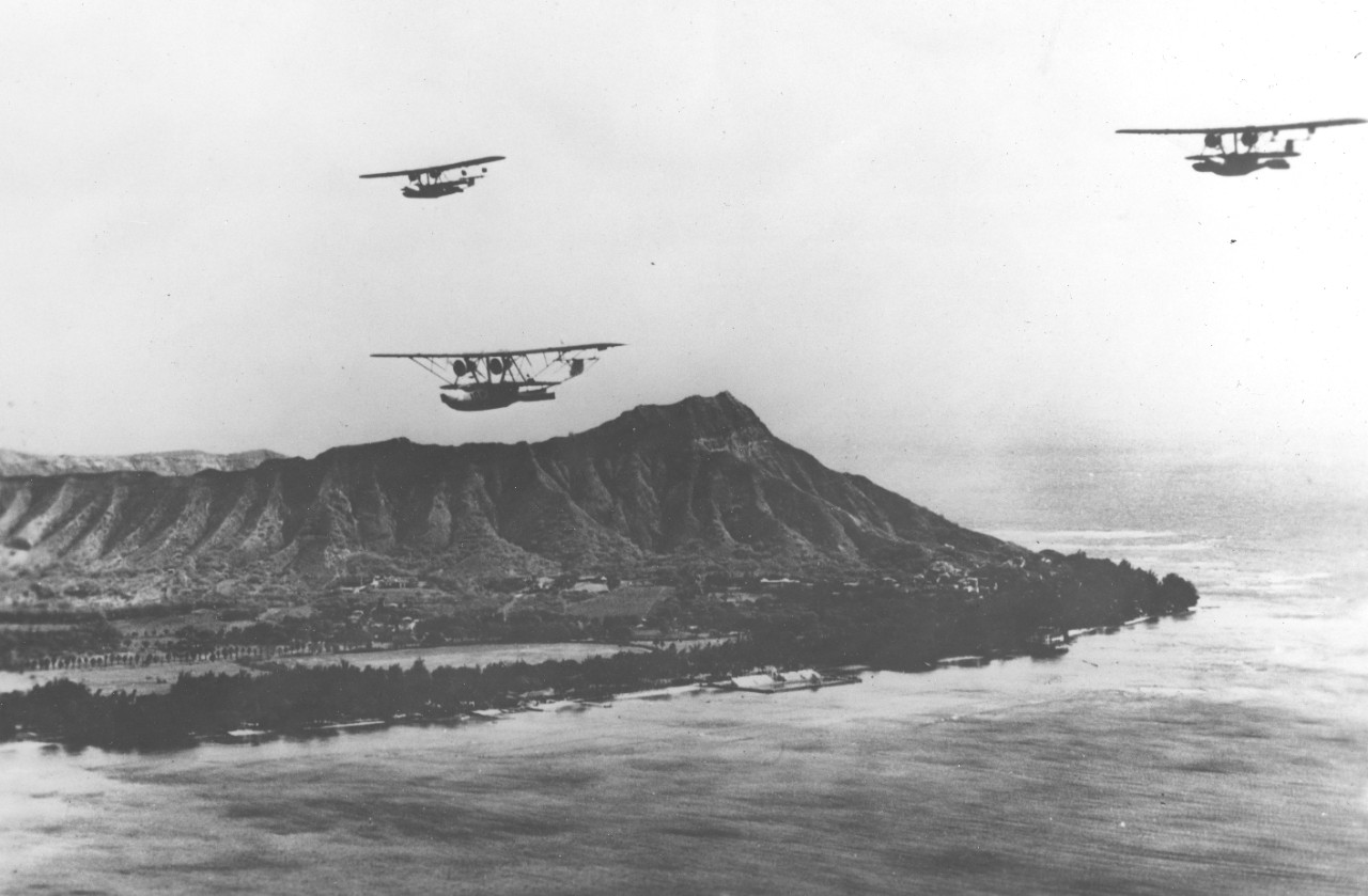 VP-10 Non-Stop Formation Flight 10-11 January 1934