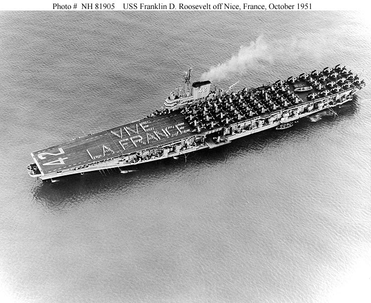 Photo #: NH 81905  USS Franklin D. Roosevelt (CVB-42)