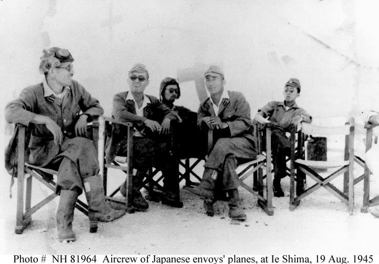 Photo #: NH 81964  Surrender of Japan, 1945