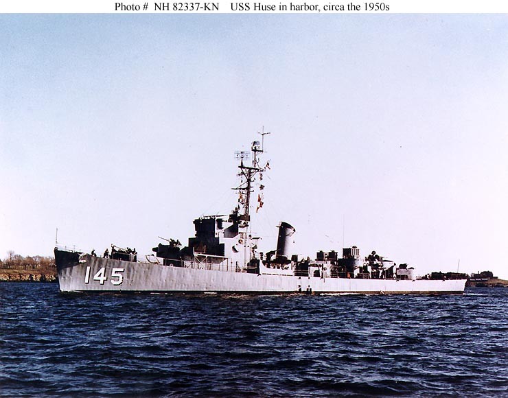 Photo #: NH 82337-KN USS Huse (DD-145)