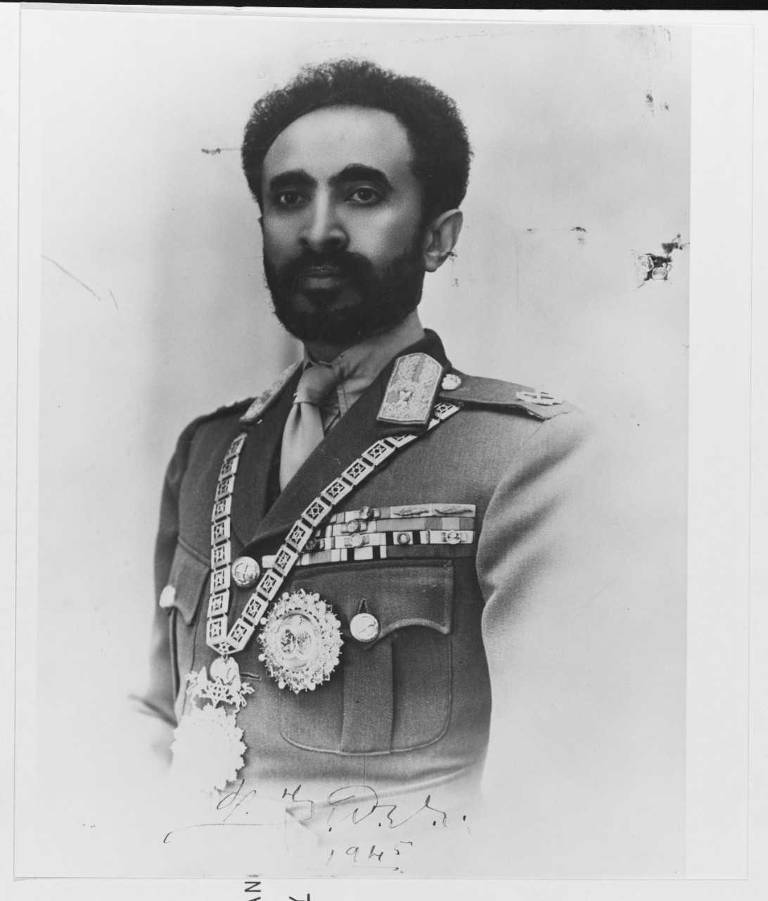 Emperor Haile Selassie, of Ethopia
