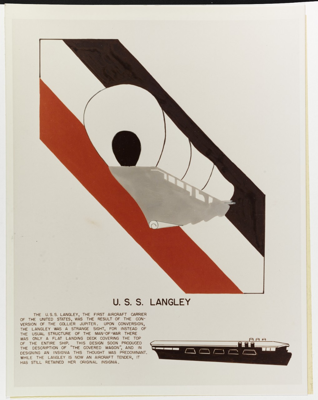 Insignia: USS LANGLEY (CV-1)
