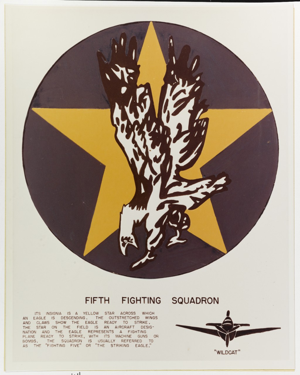 Photo #: NH 82617-KN Insignia: Fighting Squadron Five (VF-5)