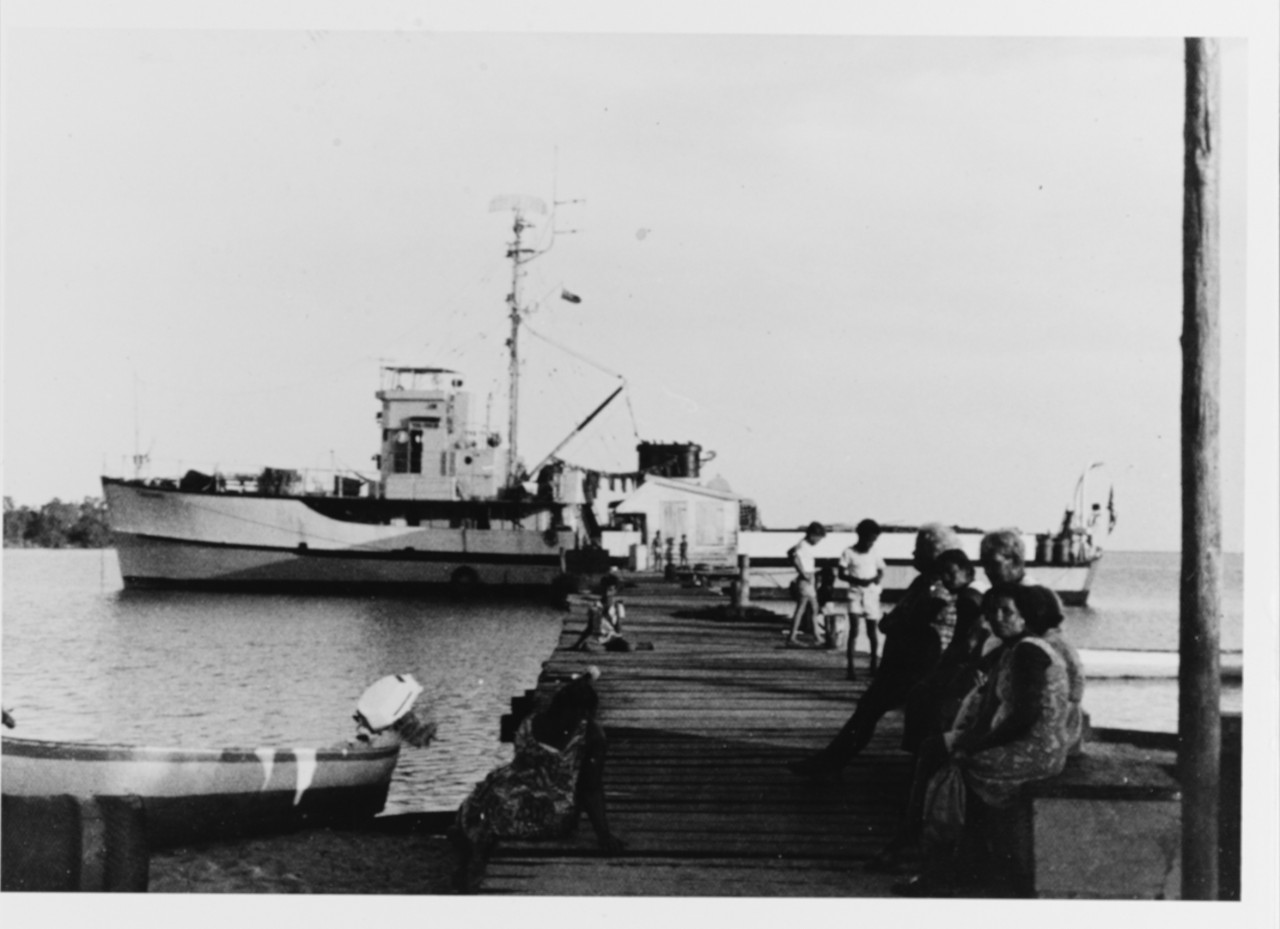 Ex-USS PLOVER (MSCO-33)