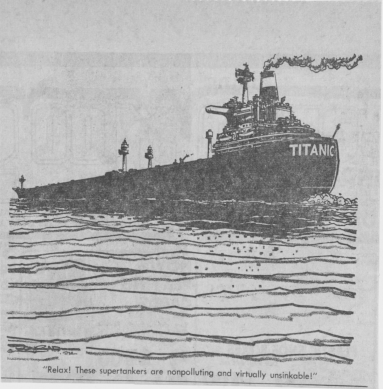Tanker TITANIC