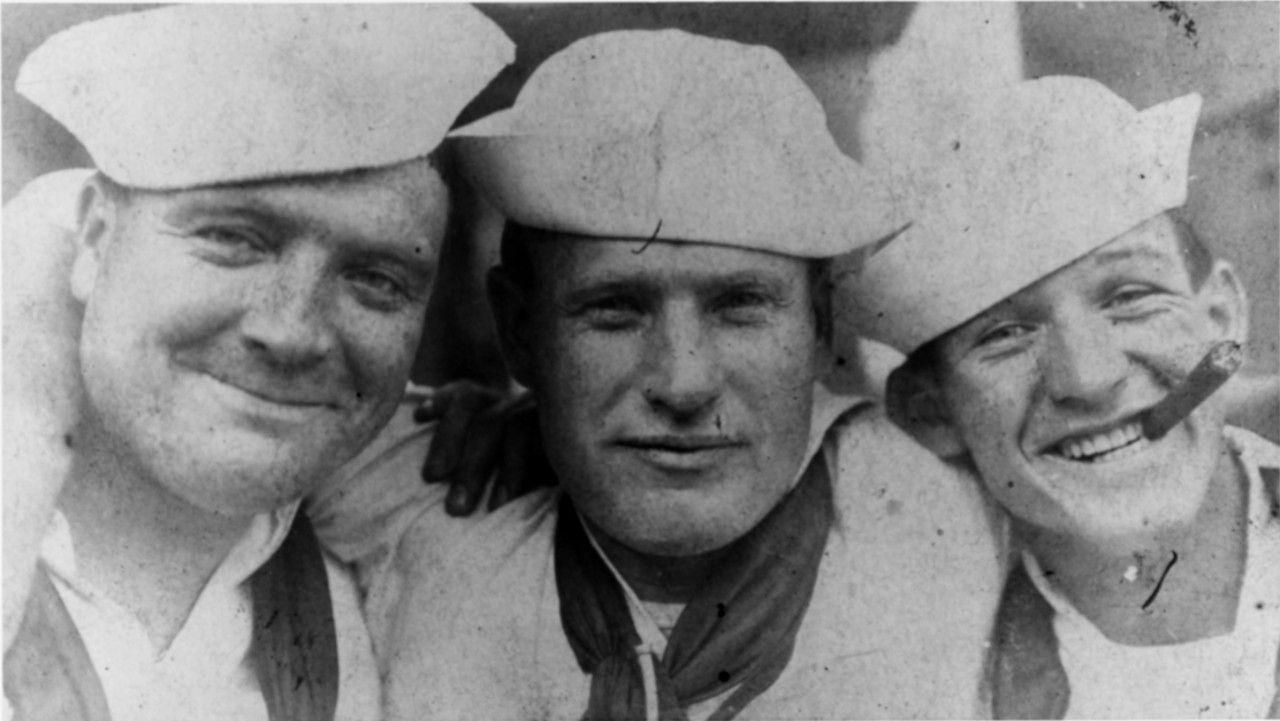 Three Happy Sailors