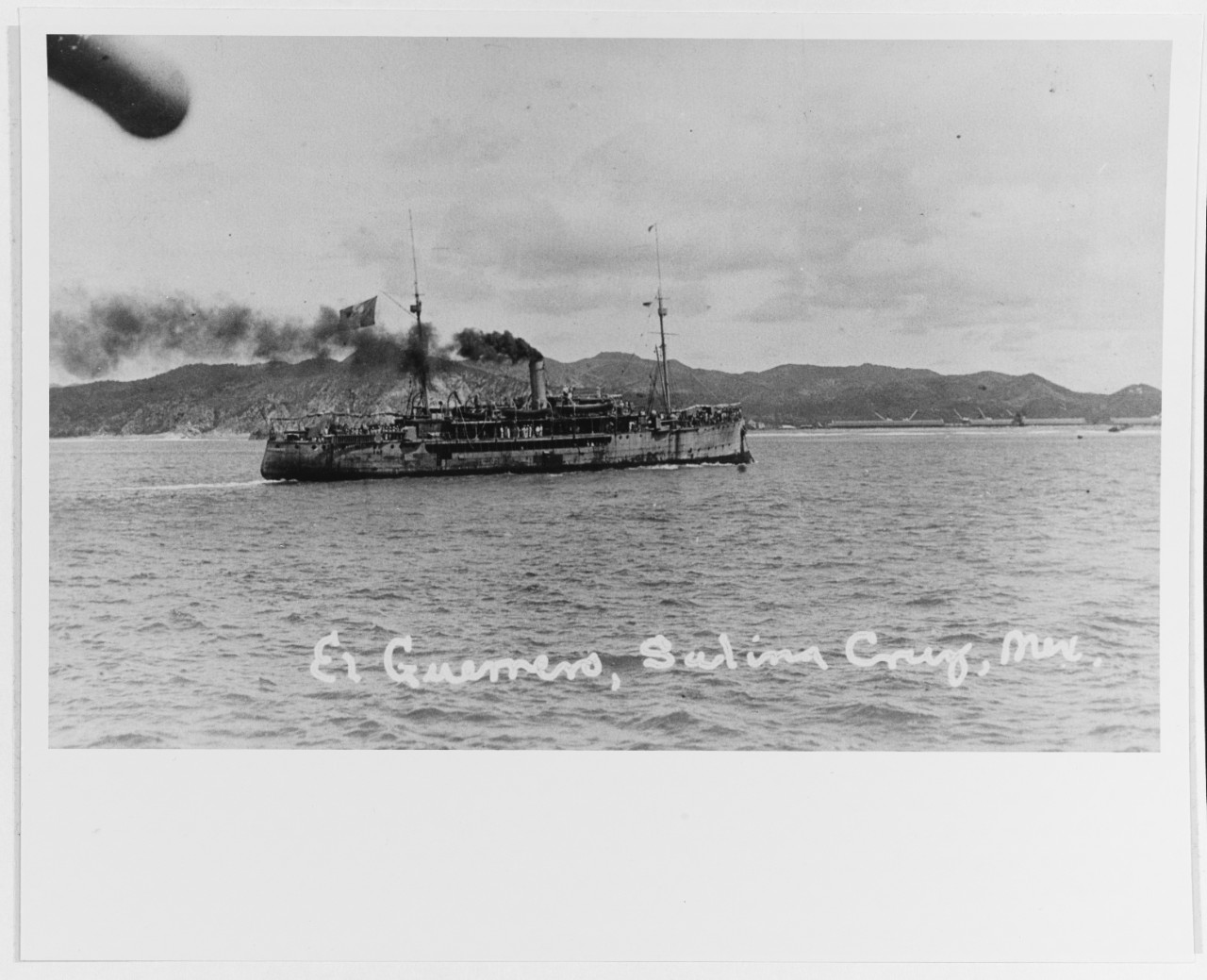VICENTE GUERRERO (Mexican Gunboat, 1908)