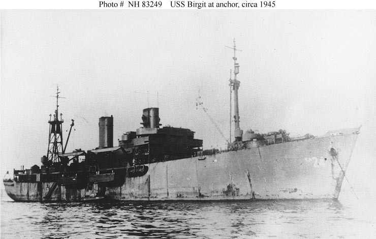 Photo #: NH 83249  USS Birgit