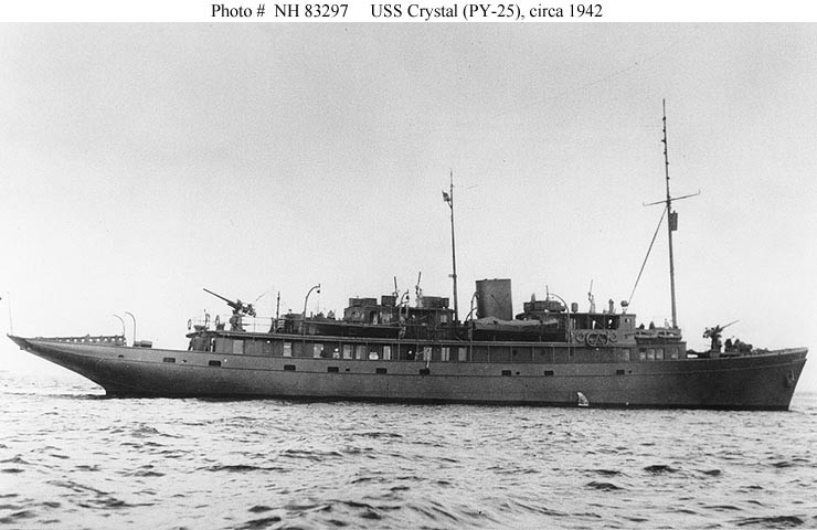 Photo #: NH 83297  USS Crystal