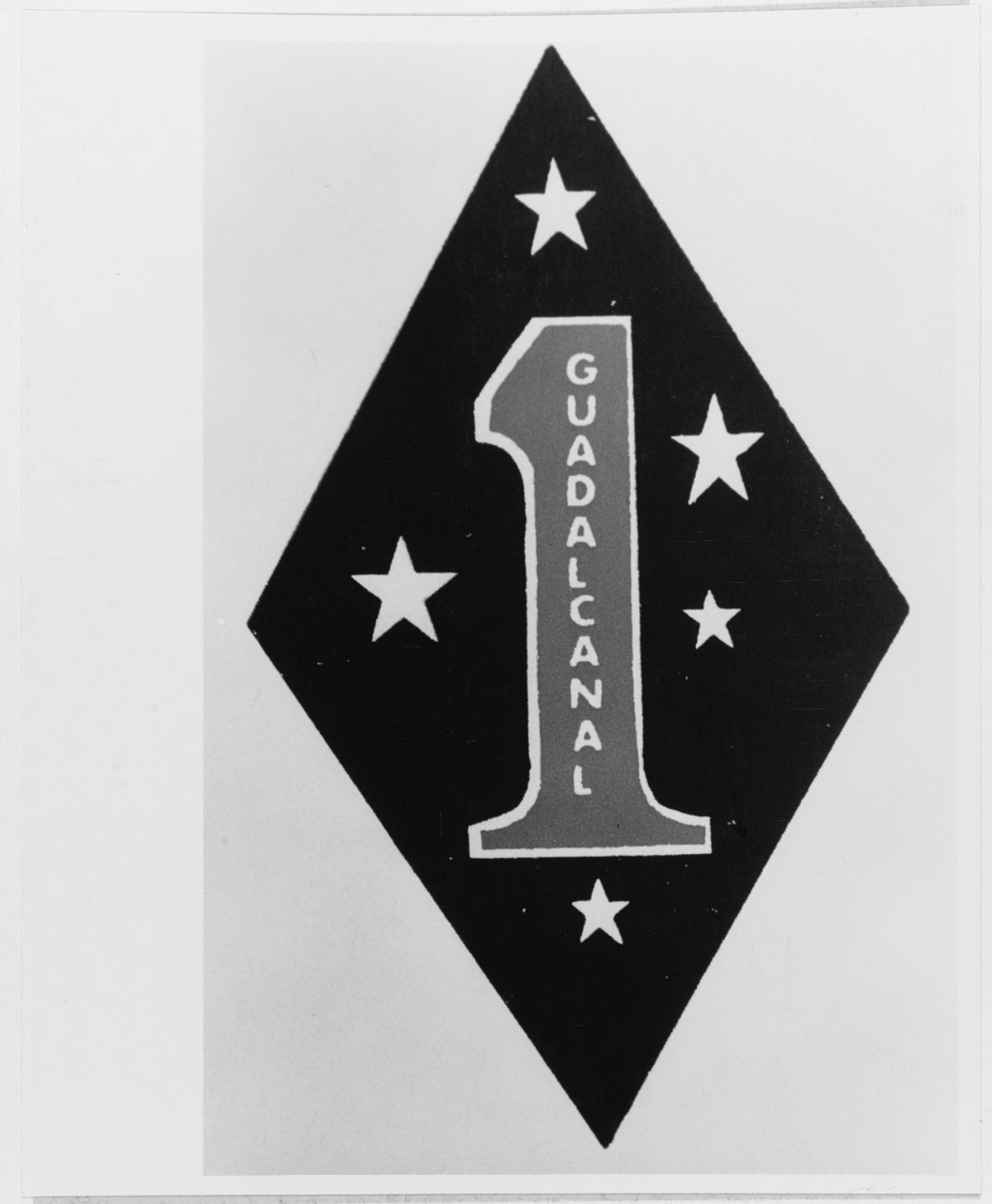 Insignia:  First Marine Division