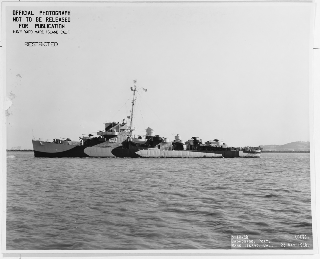 Photo #: NH 83877  USS Griswold