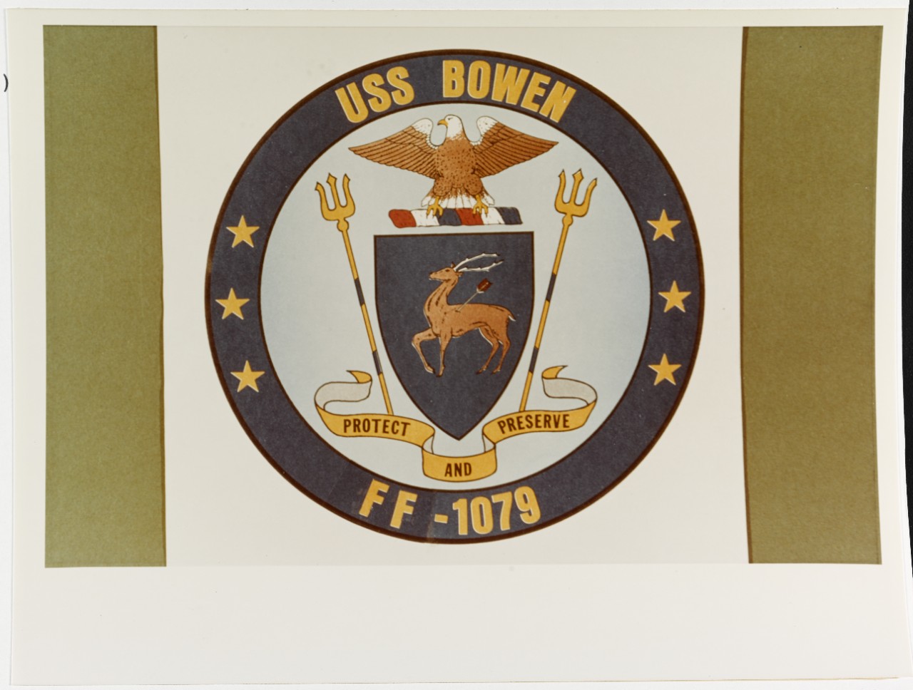Insignia:  USS BOWEN (FF-1079)