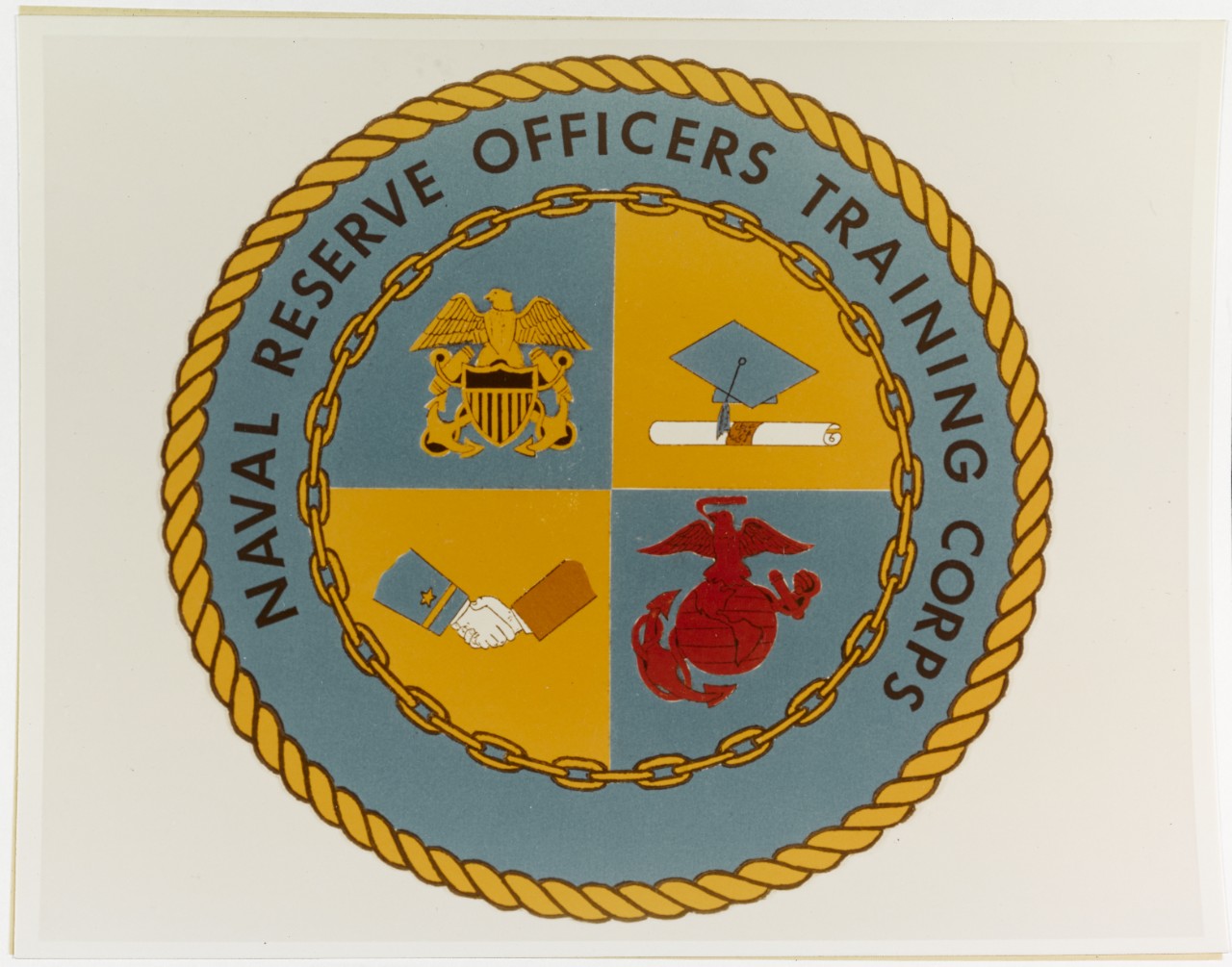 Insignia:  Naval Reserve Officers Training Corps