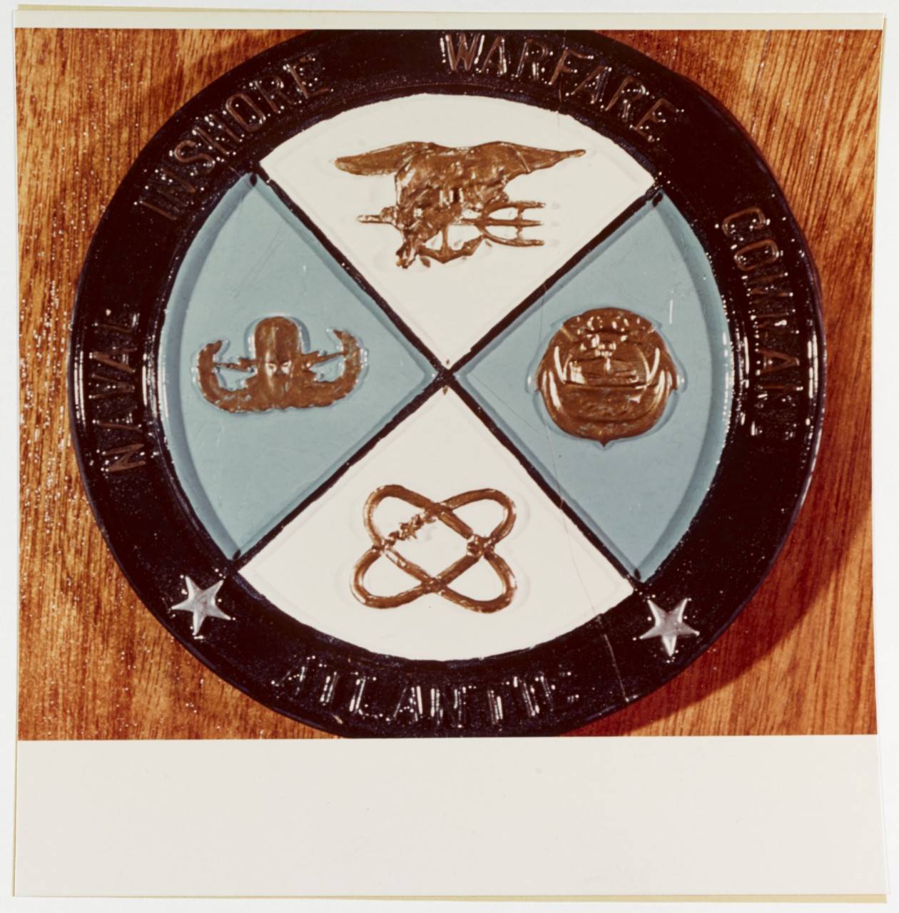 Insignia:  Naval Inshore Warfare Command, Atlantic